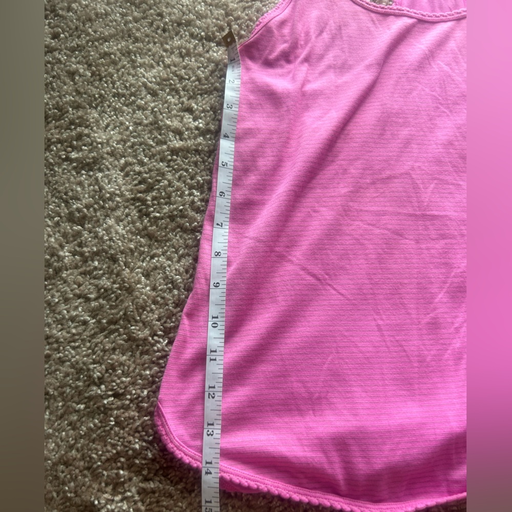 Lululemon Pink Racerback Tank Top - Picture 6 of 7